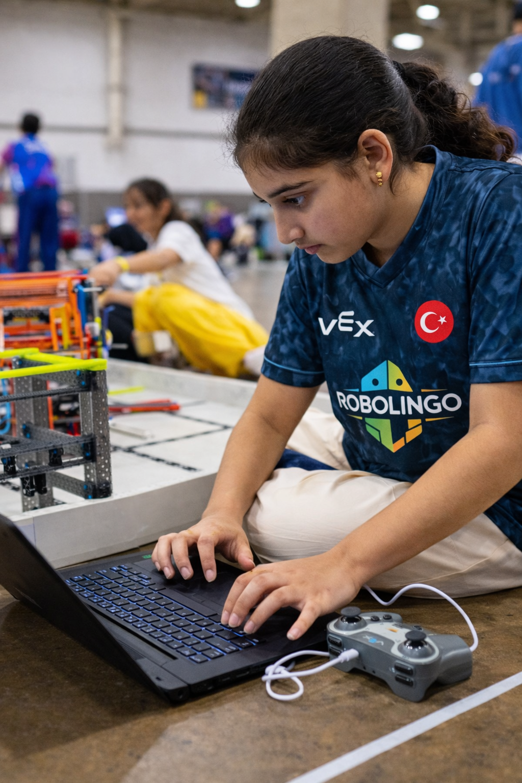 ROBOLINGO — VEX IQ robot kurulumu