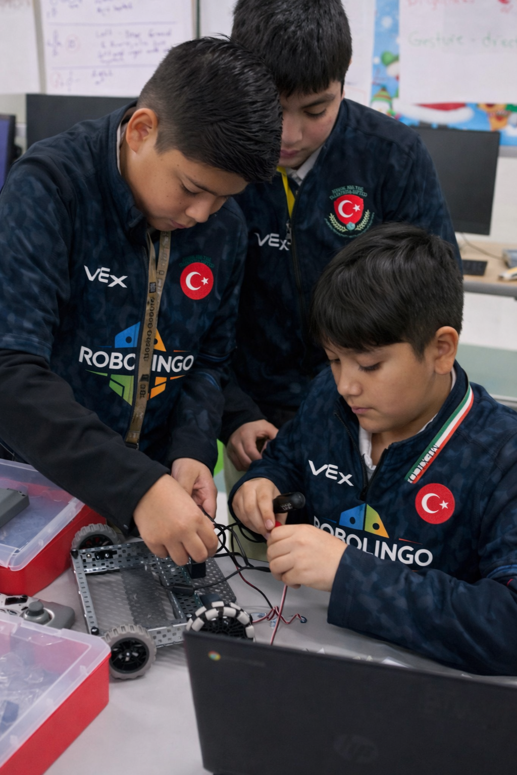 ROBOLINGO — Öğrenci başarı anı